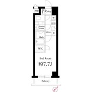 ハーモニーレジデンス新宿EASTの間取り画像