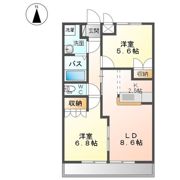 メイプル Bの間取り画像