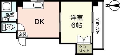 第2下野ビルの間取り画像