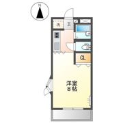 メゾンひまわりの間取り画像
