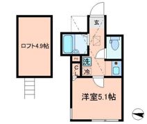 シエール江北の間取り画像