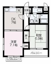 ガーデンフローラの間取り画像