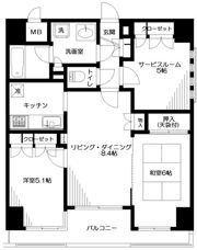 マイキャッスル綾瀬の間取り画像