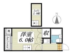 ゼフィランサス衣笠の間取り画像