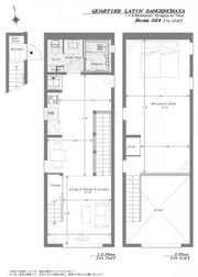 カルティエラタン三軒茶屋の間取り画像