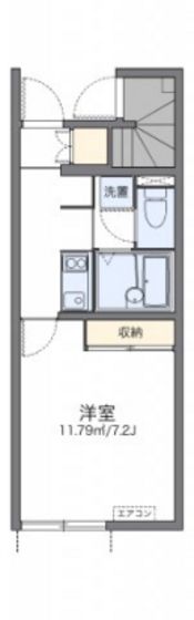 レオネクストユニバーシティの間取り画像