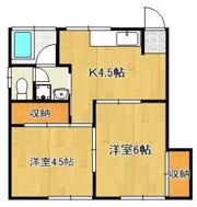 タウニィがんだの間取り画像