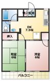 シティハイツ連取の間取り画像