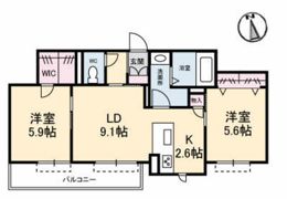 Riviere（リヴィエール）の間取り画像