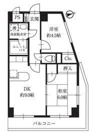 コスモリード国分寺の間取り画像
