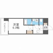 エスリードレジデンス大阪福島シティウエストの間取り画像