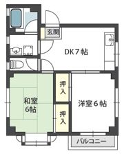 リンク五月が丘の間取り画像