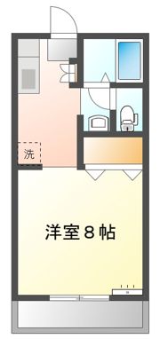 フェヴァリーあゆみの間取り画像