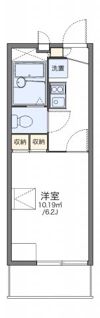 レオパレスサガミわたなべの間取り画像