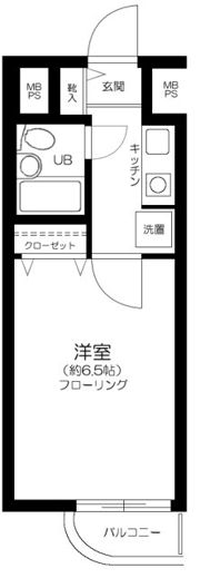 ライオンズマンション御徒町第五の間取り画像