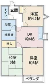 メゾン白鳳の間取り画像