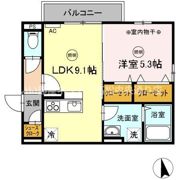 ユニヴェール A棟の間取り画像