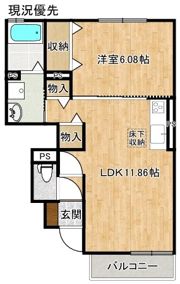 Sスクエアの間取り画像