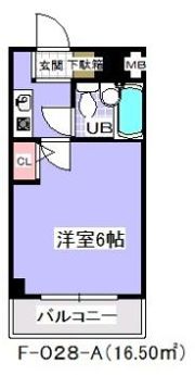 グランフィールド南行徳の間取り画像