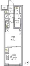 SOLASIA residence荻窪の間取り画像