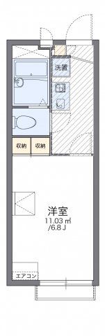 レオパレス小柳町Ⅲの間取り画像