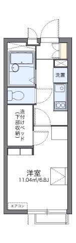 レオパレスアイリスの間取り画像