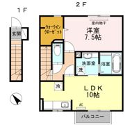 フルハウス オオツカの間取り画像