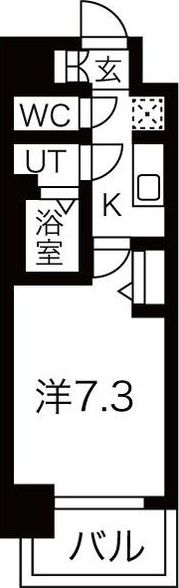 ファステート都島フィーノの間取り画像