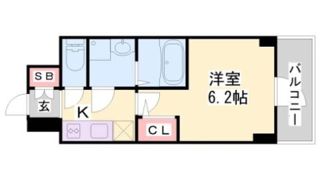 エスリード神戸グランドールの間取り画像