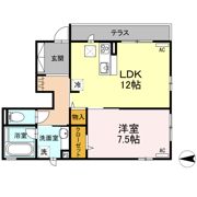 ヴィラ多摩の間取り画像