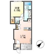 （仮称）クレシア アベニュー(Crecia avenue)の間取り画像