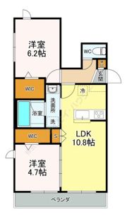 CREST OIZUMIの間取り画像