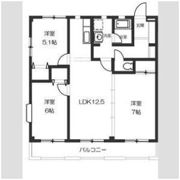 カーサ泉中央の間取り画像