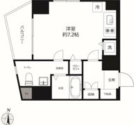 ベルファース東麻布の間取り画像