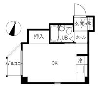 ジュネス笠舞の間取り画像