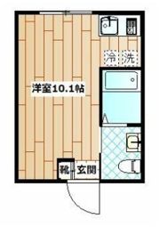 京急本線 杉田 徒歩8分 貸アパートの間取り画像