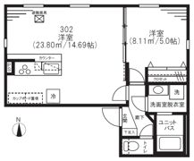 湯島レジデンスの間取り画像