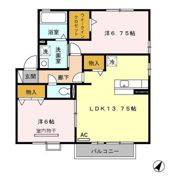 リビングタウン大宮西 Bの間取り画像