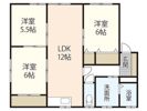ディアス重田Bの間取り画像