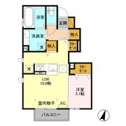 グランソレイユの間取り画像