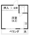 カレッジハイツⅡの間取り画像