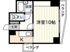 グランドマンション舟入の間取り画像