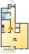 アスパ小石川の間取り画像