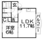サザンコートの間取り画像