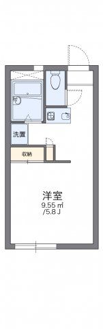 レオパレスエスパドンの間取り画像