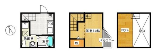 ドリームウッズ箱崎8の間取り画像