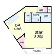 ティアラ植松の間取り画像