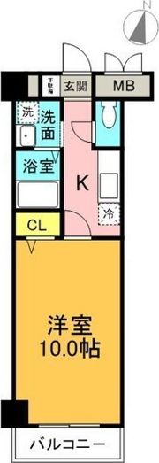 シャルマンMKの間取り画像
