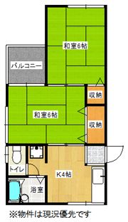 コンフォートの間取り画像