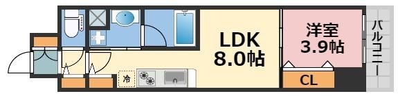 アーバネックス西本町の間取り画像